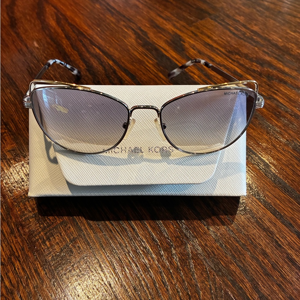 Michael Kors Metallic Sunglasses